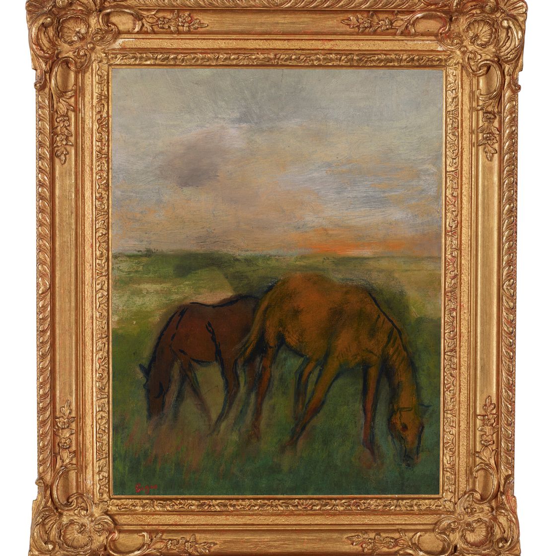 Edgar Degas — Два чева в паштете, изображение 2