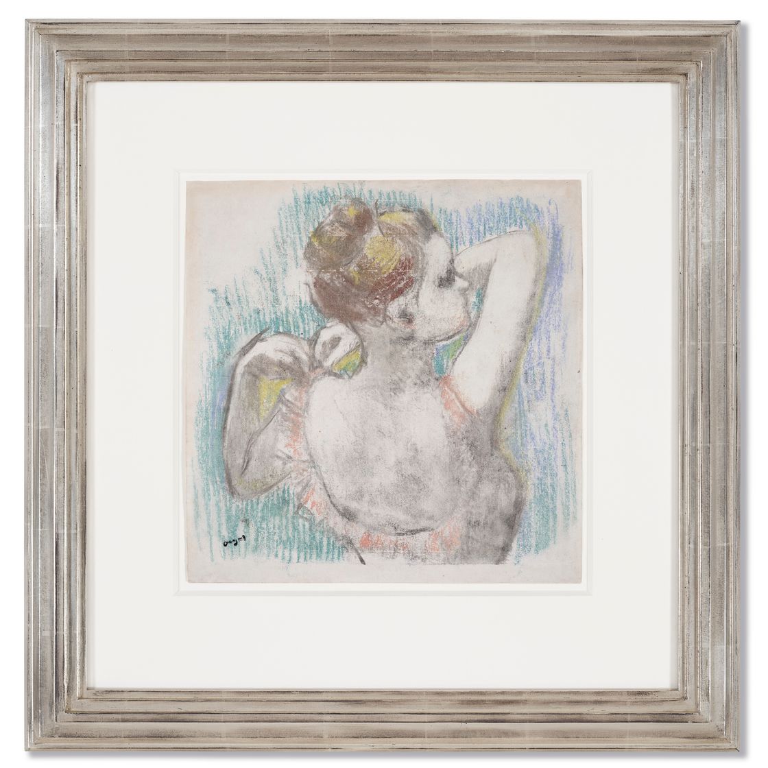 Edgar Degas — Танцовщица, бюст, изображение 2