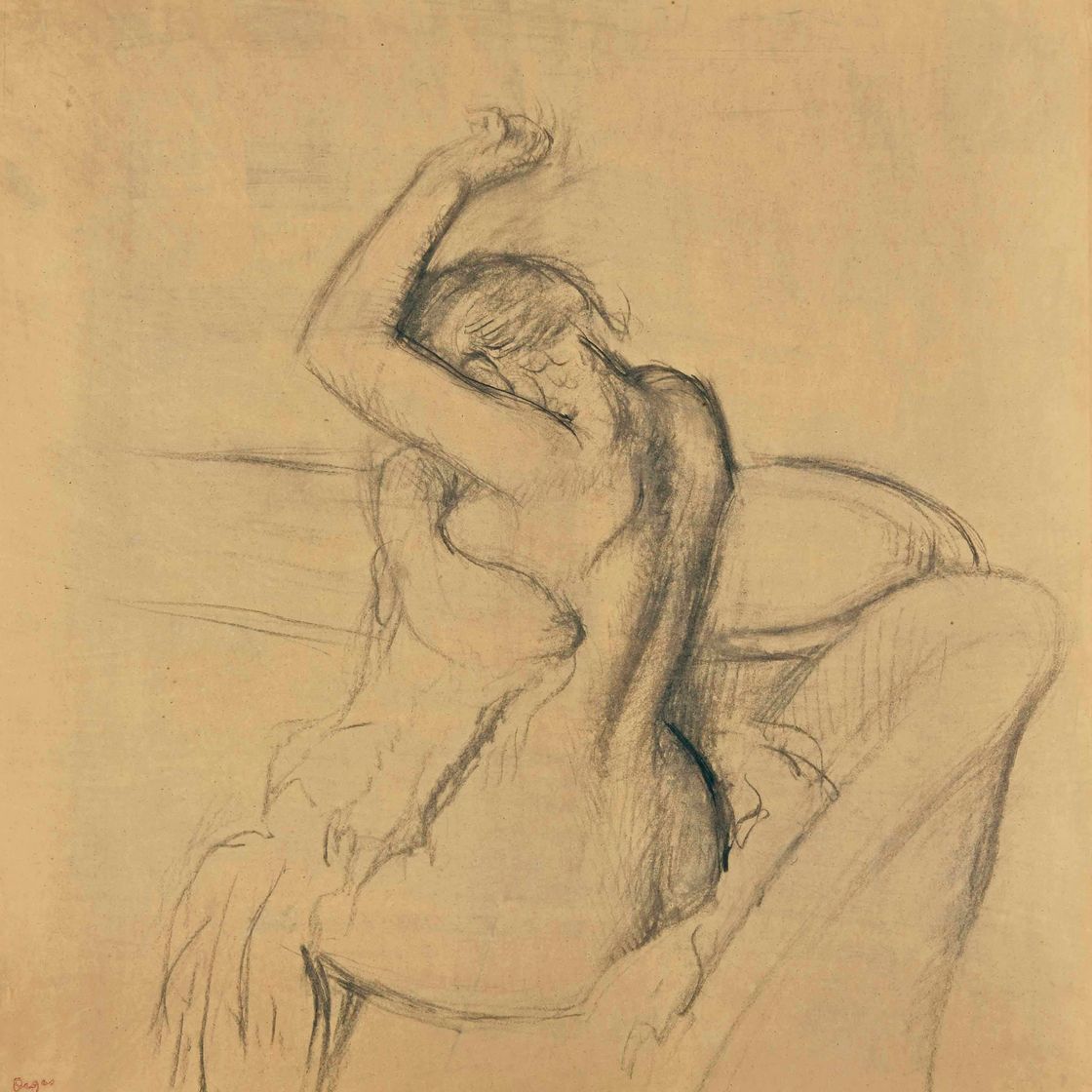 Edgar Degas — Апре-бен, новая женщина, которая необходима