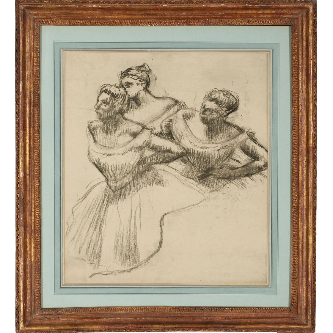 Edgar Degas — Трое танцовщиц, изображение 2