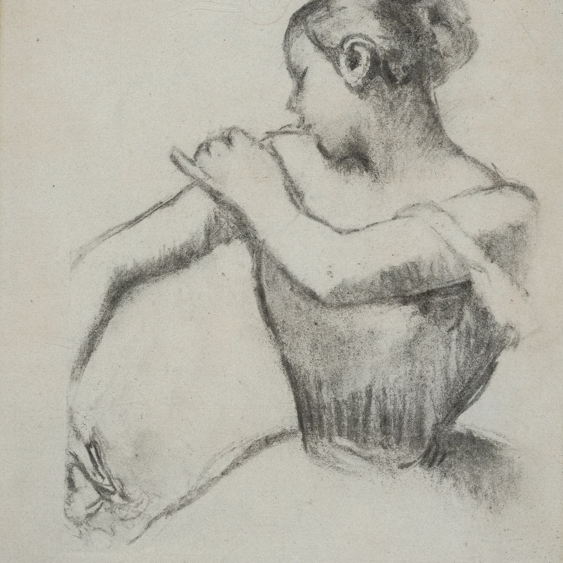 Edgar Degas — Танцовщица (Бюст), изображение 1