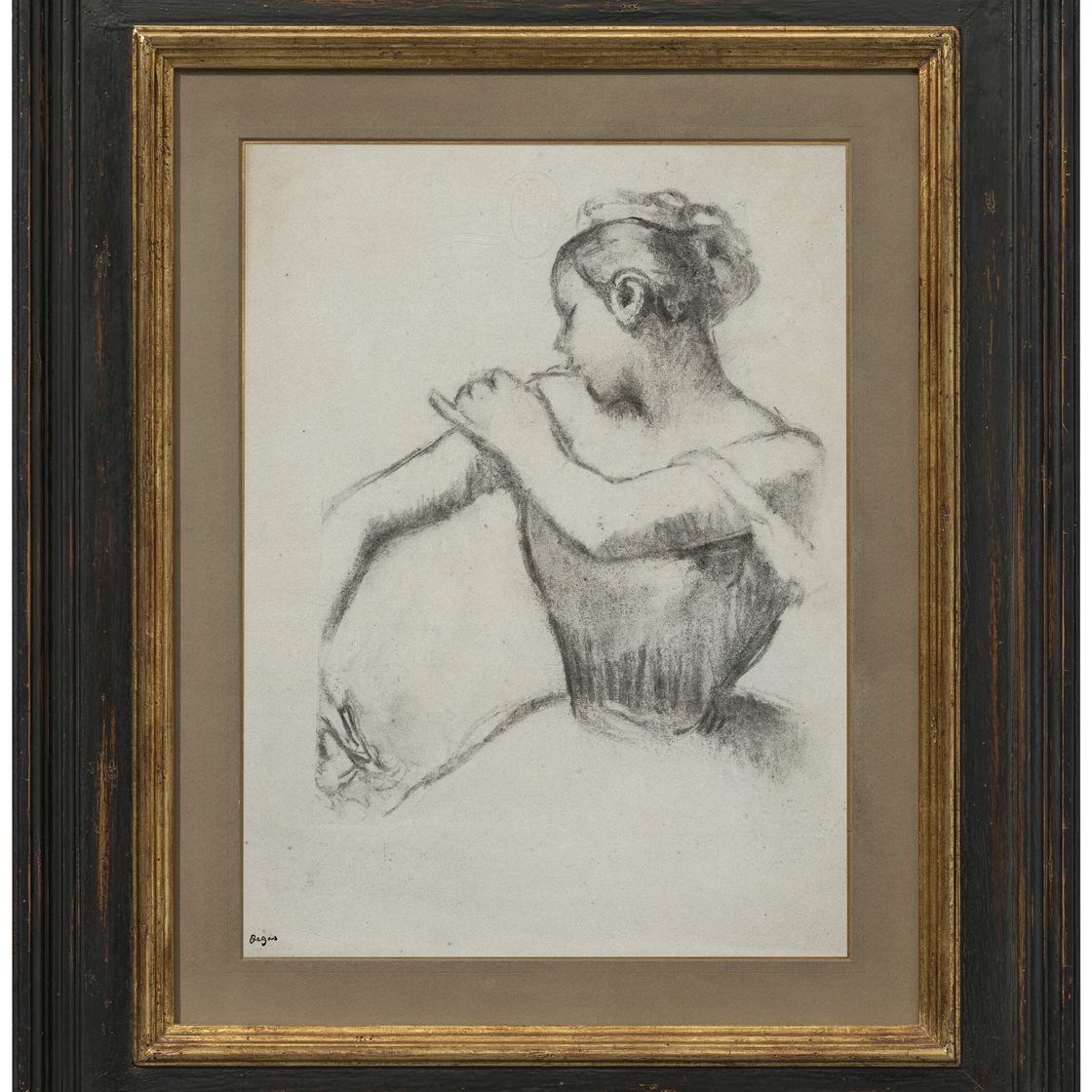 Edgar Degas — Танцовщица (Бюст), изображение 2