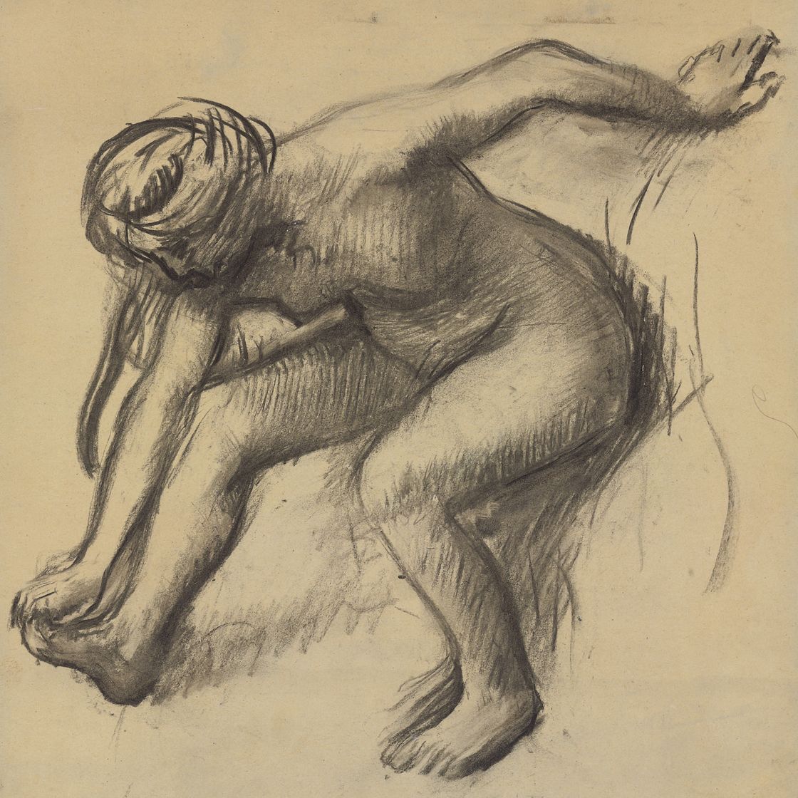 Edgar Degas — Апре-бен (по-женски)