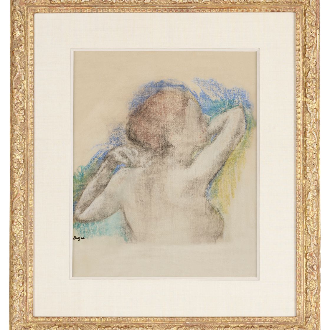 Edgar Degas — Бюст женщины, изображение 2