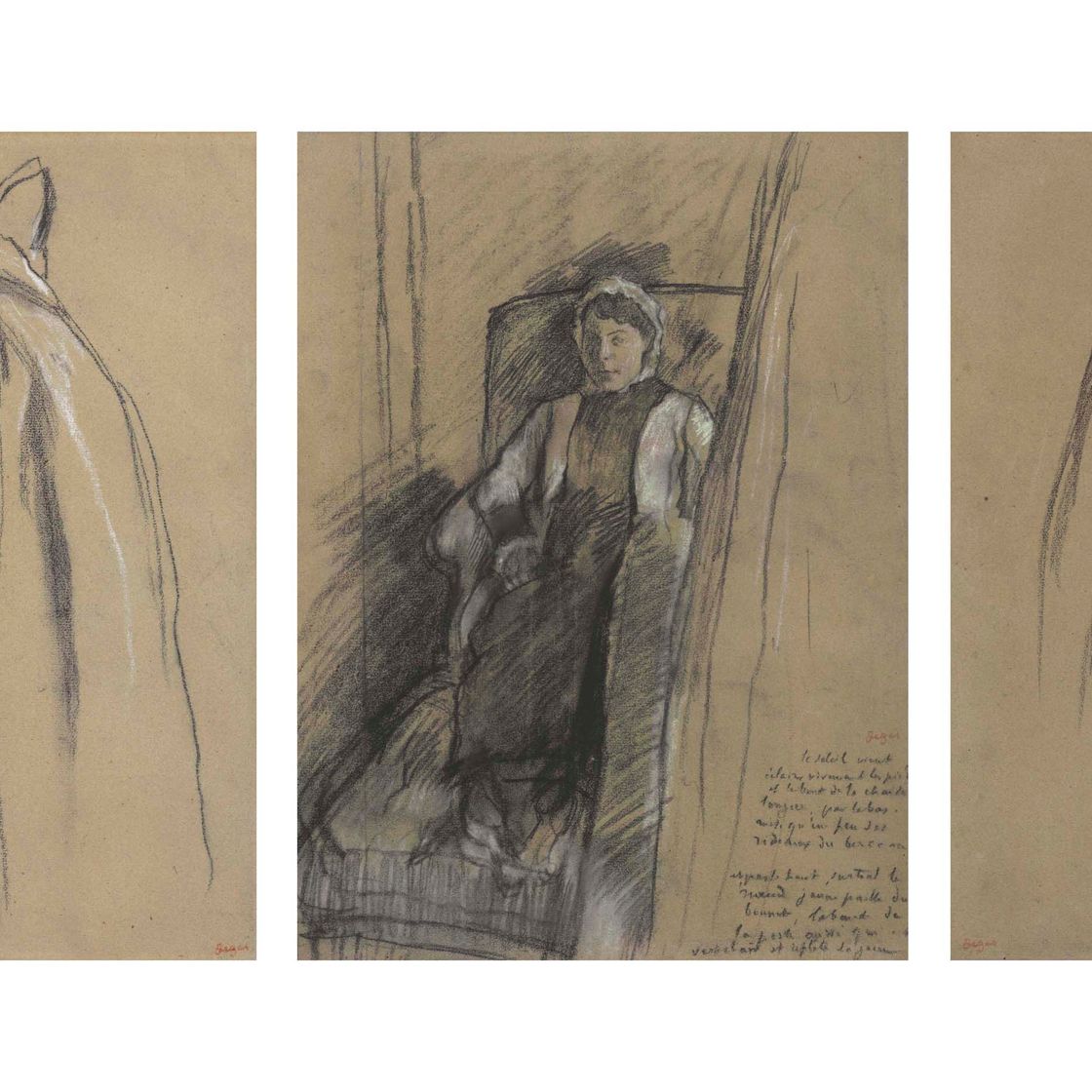 Edgar Degas — Этюд в стиле ридо; Женский танец без правил; Этюд в стиле Ридо