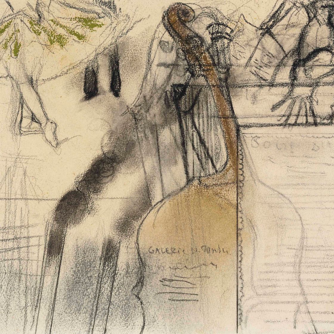 Edgar Degas — Программа художественного вечера 15 мая 1884 года (Галерея Понсен)