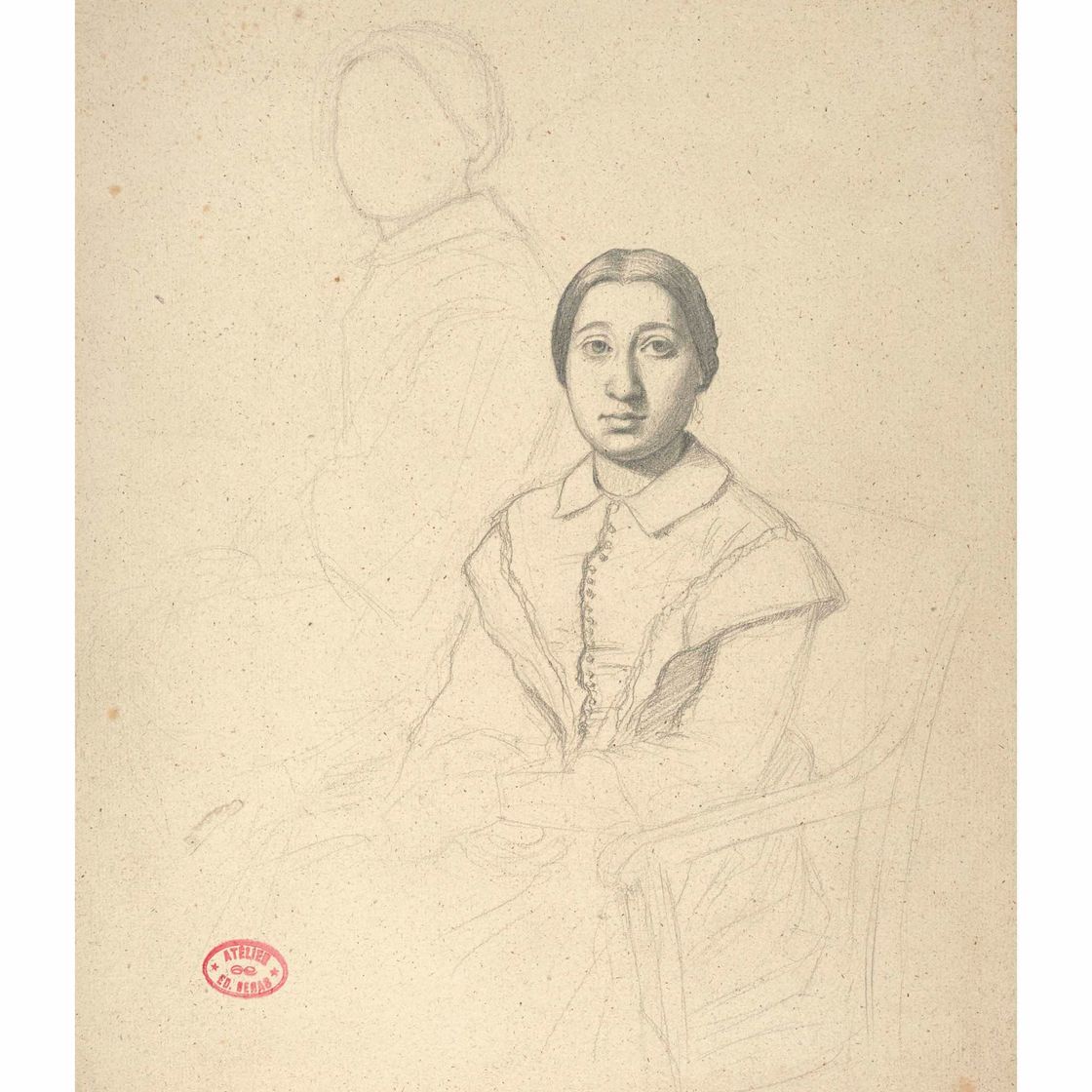 Edgar Degas — Портрет Терезы де Гас