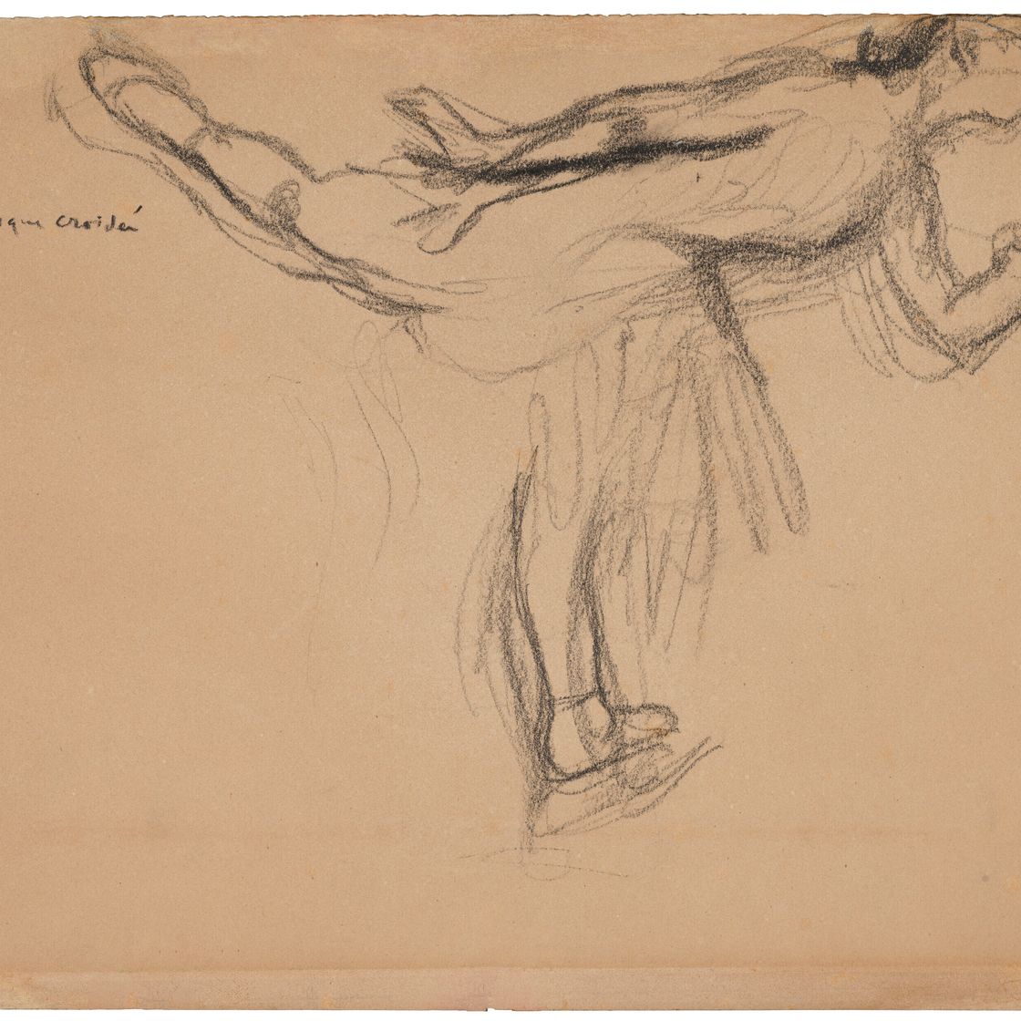 Edgar Degas — Танцовщица, арабеска круазее, изображение 2