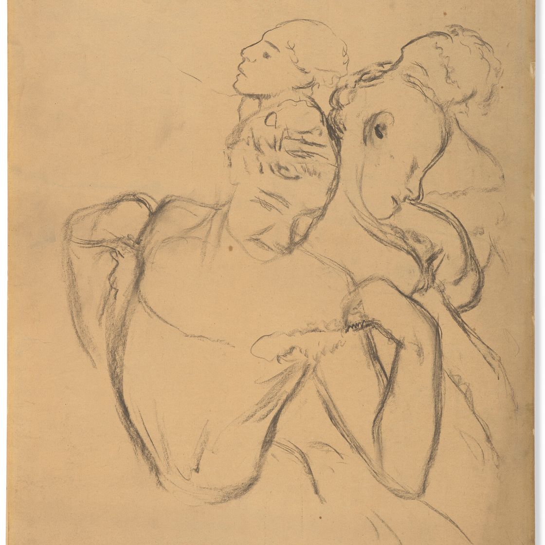 Edgar Degas — Группа танцовщиц, изображение 3