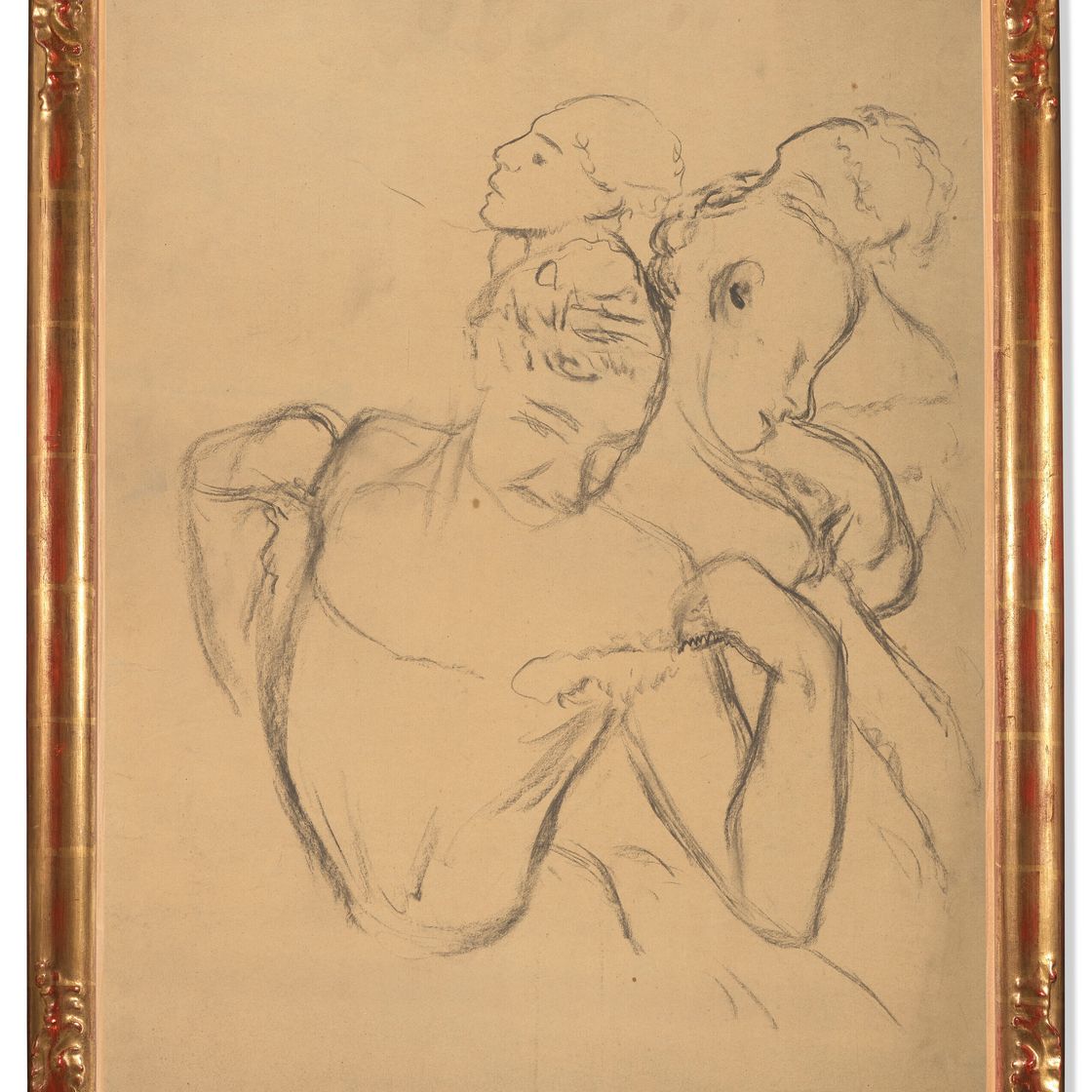 Edgar Degas — Группа танцовщиц, изображение 4