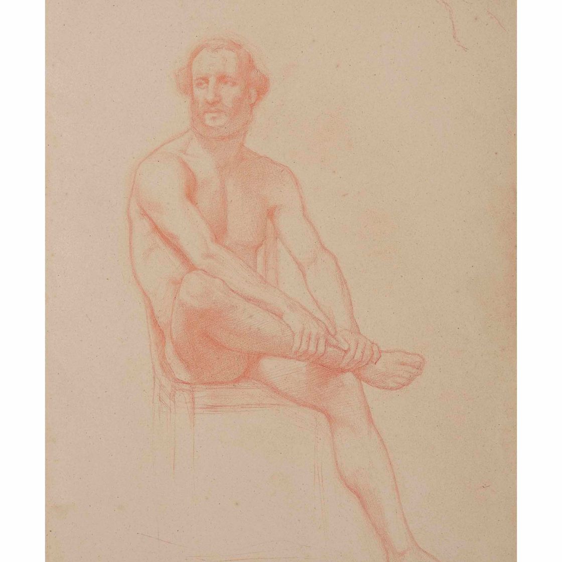 Edgar Degas — Академический факультет, Nu assis