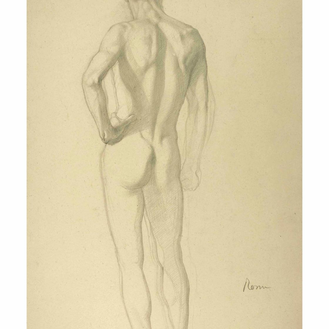 Edgar Degas — Академический курс, Ну-де-дос
