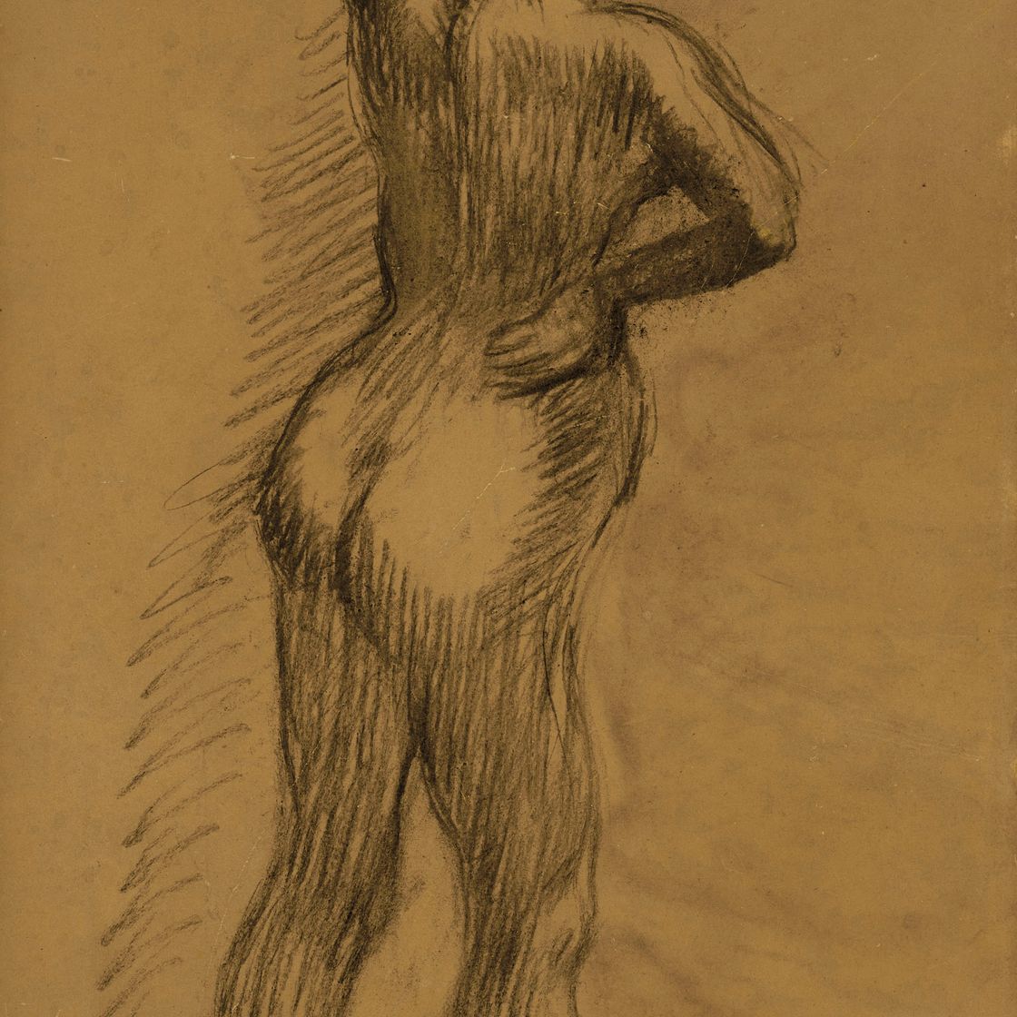 Edgar Degas — Этюд ну
