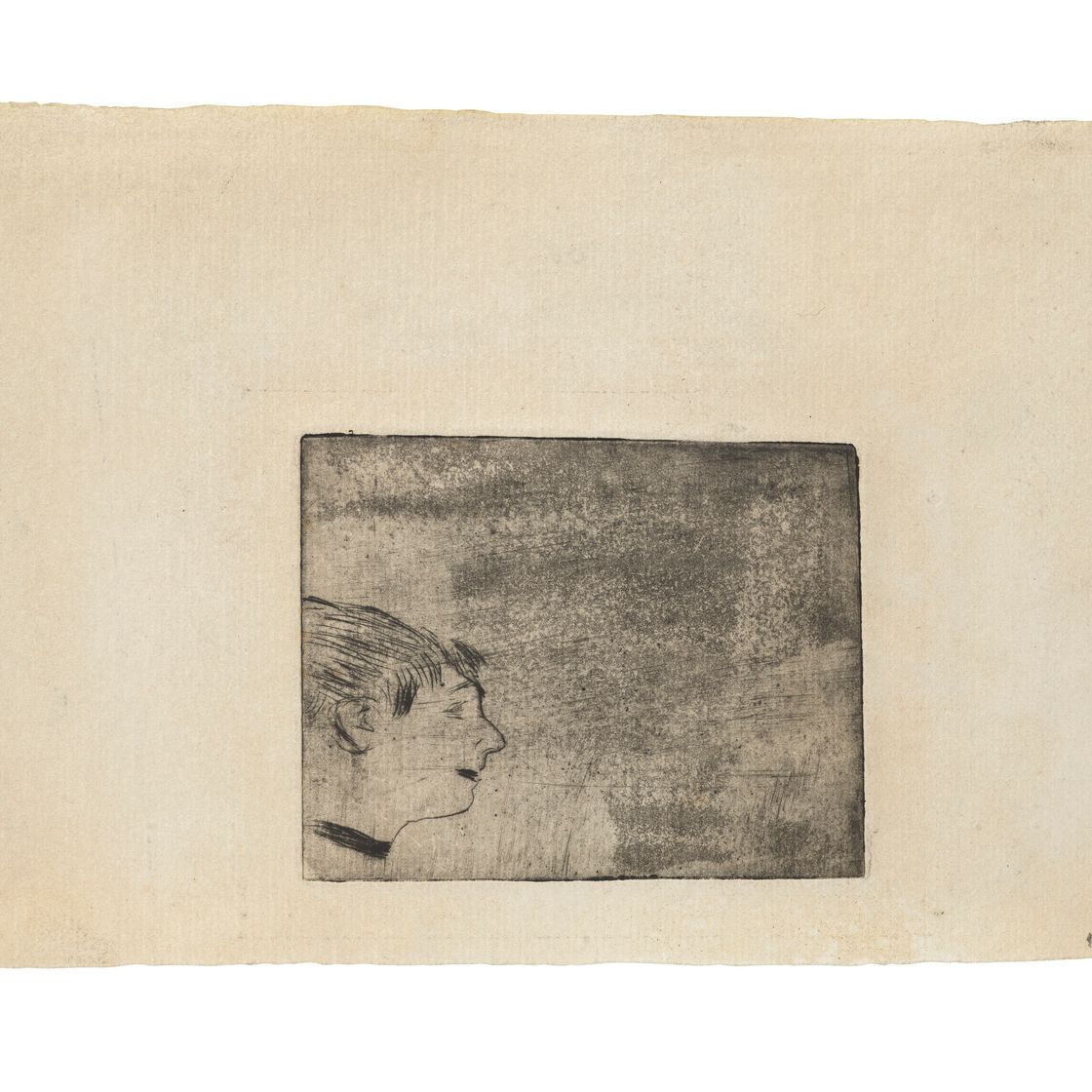 Edgar Degas — Профиль певицы