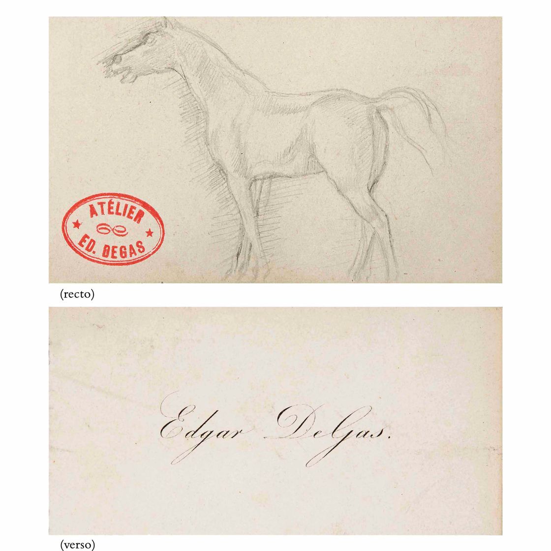 Edgar Degas — Рыцарский этюд