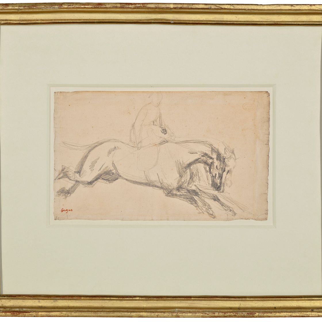 Edgar Degas — Амазонка, изображение 2