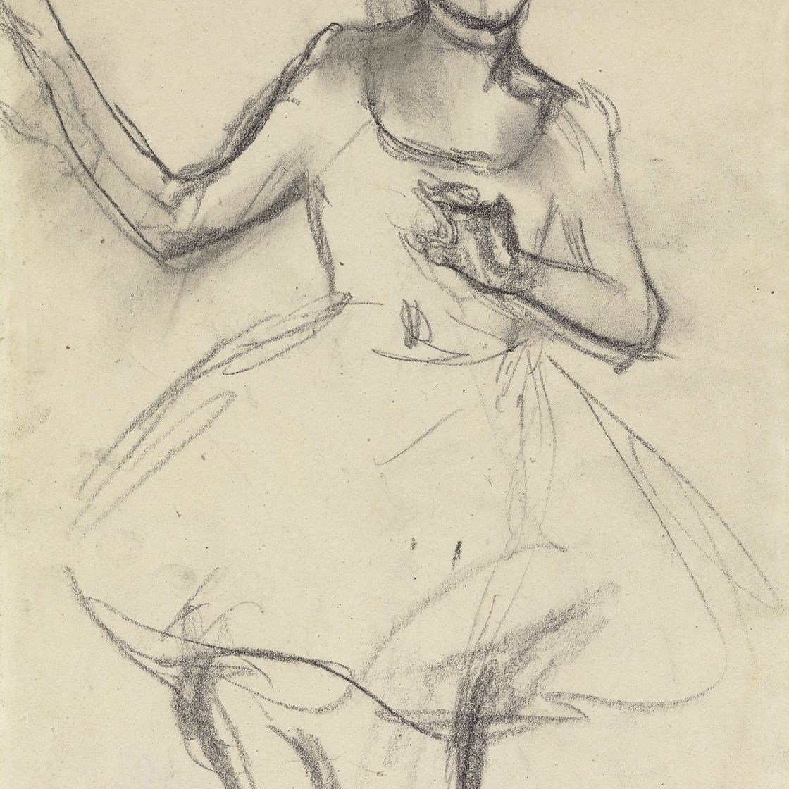 Edgar Degas — Этюд танцовщицы