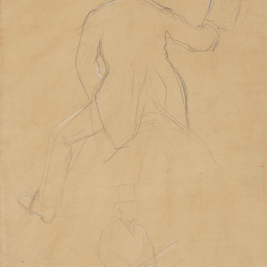 Edgar Degas — Охотник за верхней частью формы, изображение 1