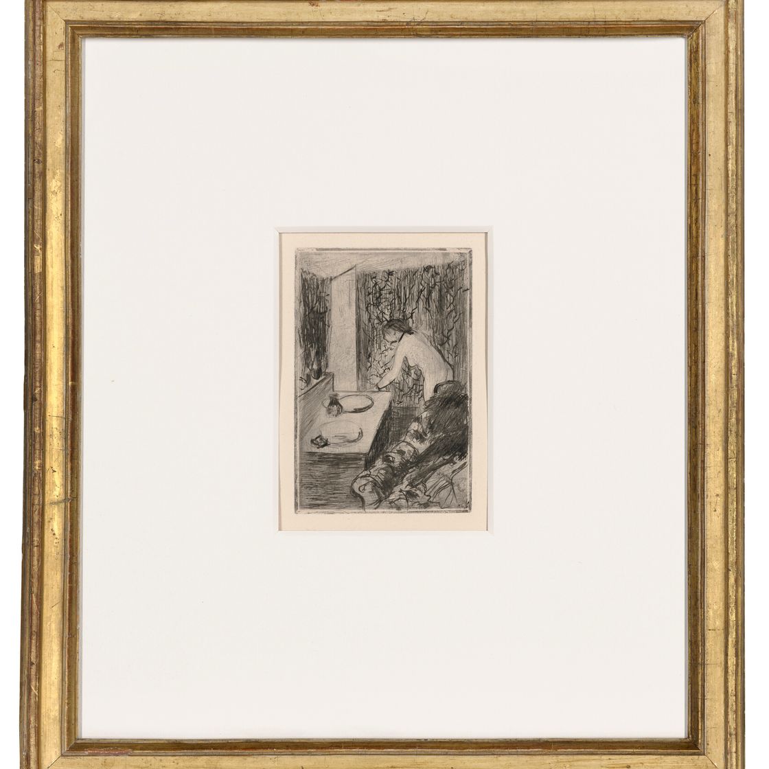 Edgar Degas — Маленький туалетный столик, изображение 4