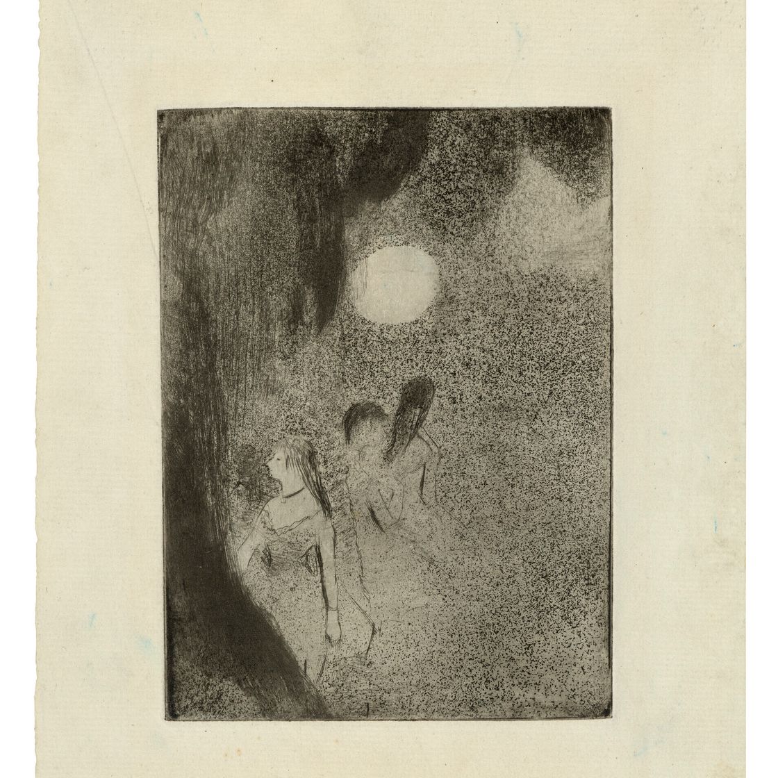 Edgar Degas — Танцовщицы танцуют на кулисах