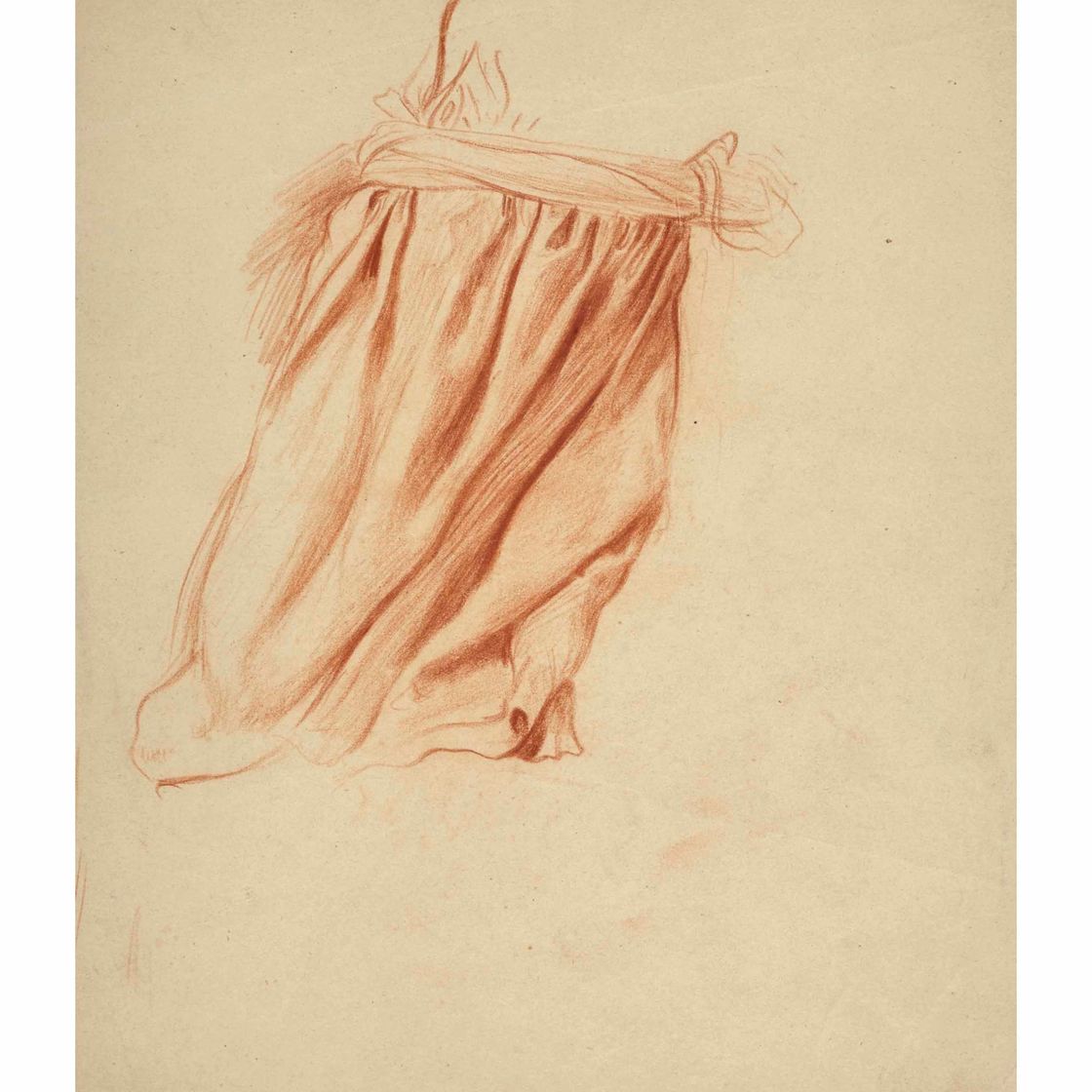 Edgar Degas — Этюд для "Маленьких девочек-спартиатов, провоцирующих девушек"
