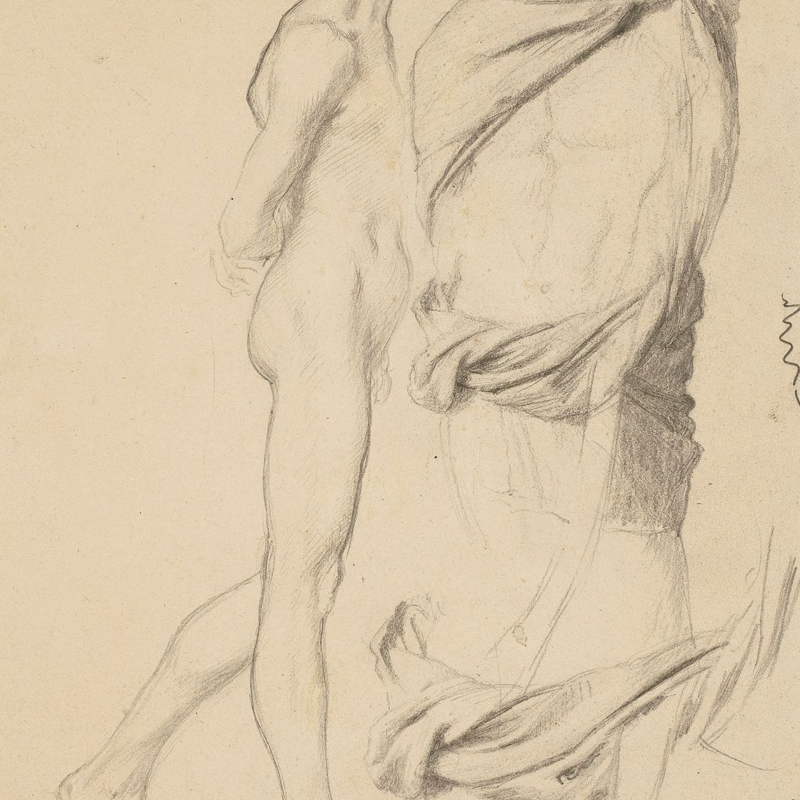 Edgar Degas — Этюды о нюансах и драпировках