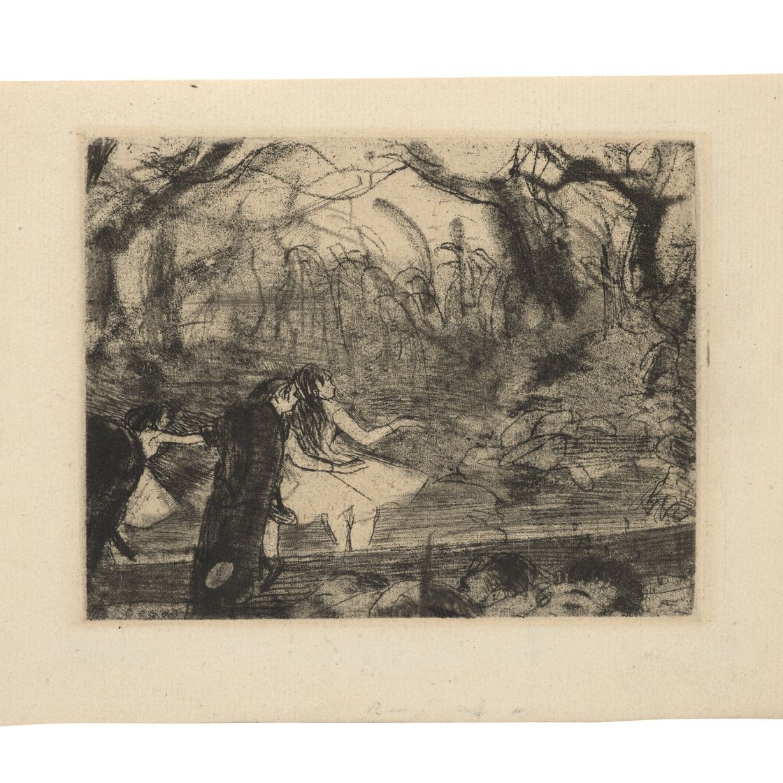 Edgar Degas — Сцена III