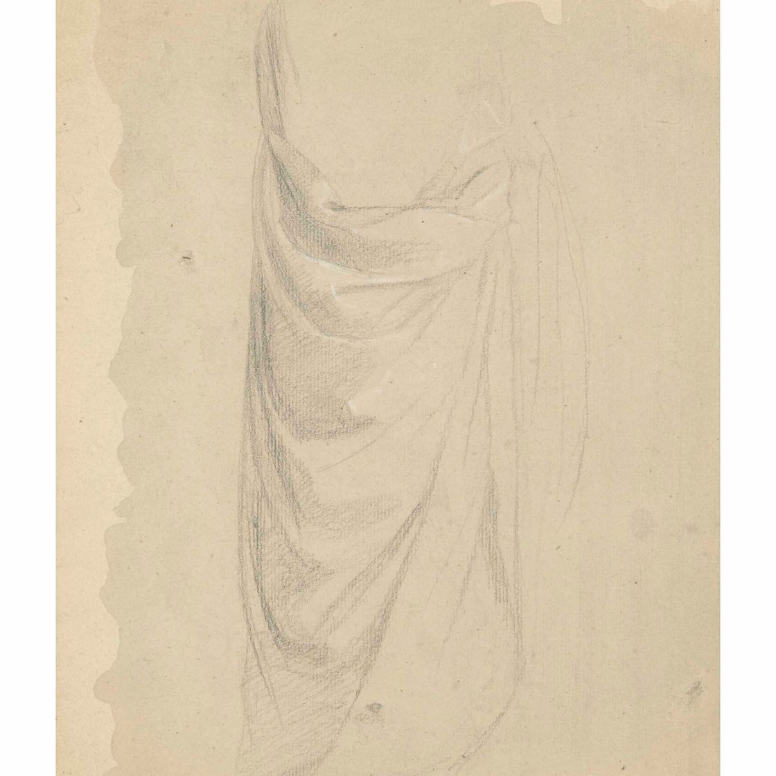 Edgar Degas — Этюд в драпе