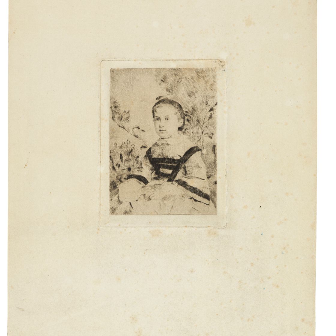 Edgar Degas — Мадемуазель Натали Волконская, герцогиня Планш