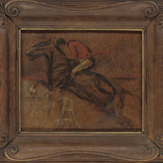 Edgar Degas — Через забор