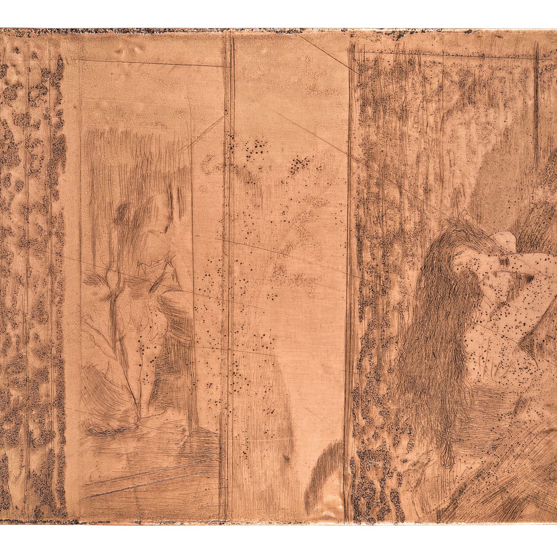 Edgar Degas — Актрисы в своих гримерных, изображение 1