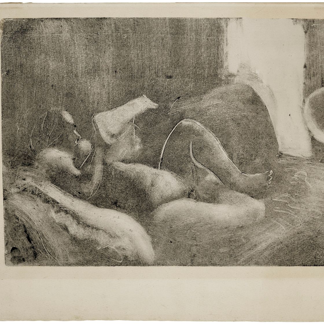 Edgar Degas — Туалетная комната La Toilette, изображение 3