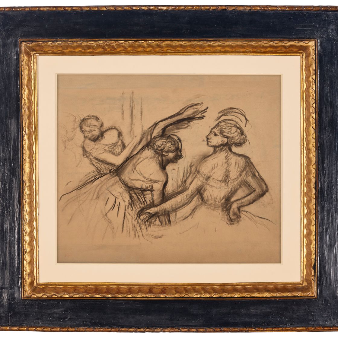 Edgar Degas — Балетная сцена, изображение 2