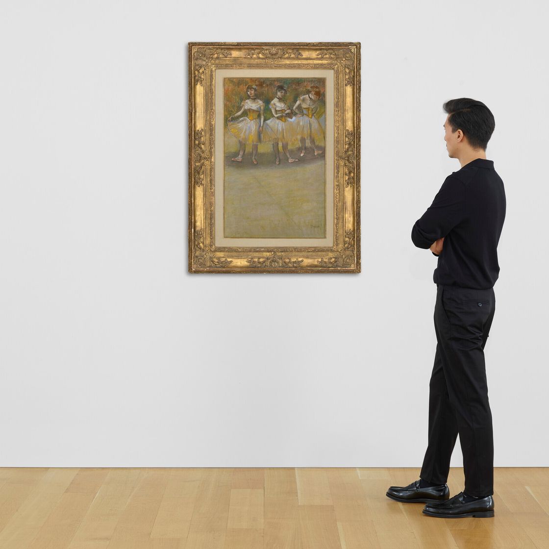 Edgar Degas — Трое танцовщиц, изображение 4