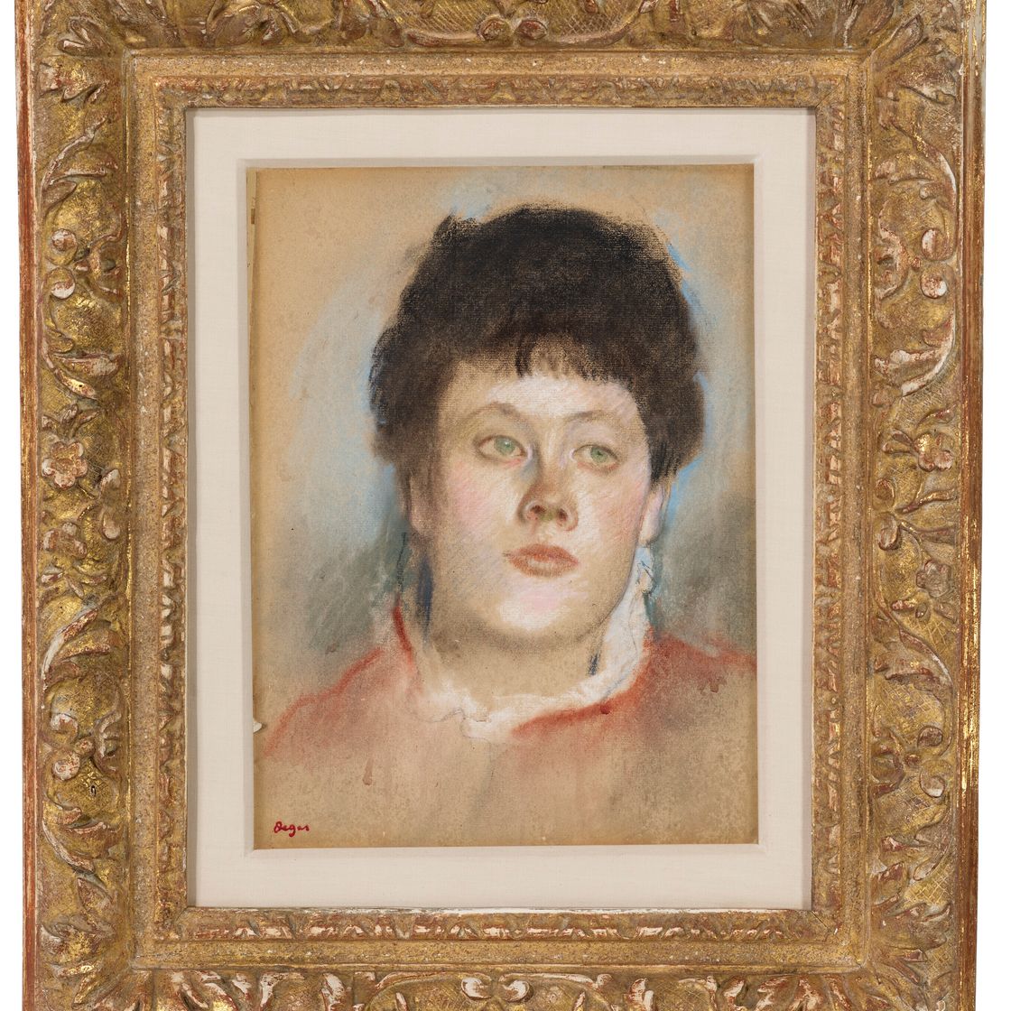 Edgar Degas — Женский портрет, изображение 2