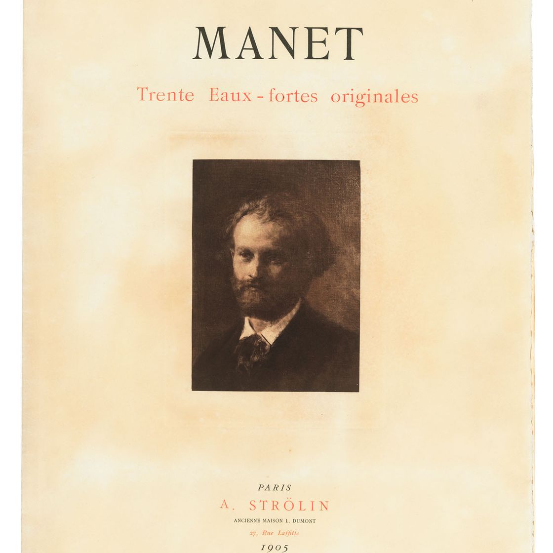 Edouard Manet — Оригинальная водка Trente fortes