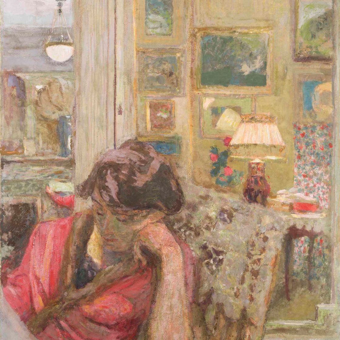 Edouard Vuillard — Мадам Хессель, подписчица журнала le soir