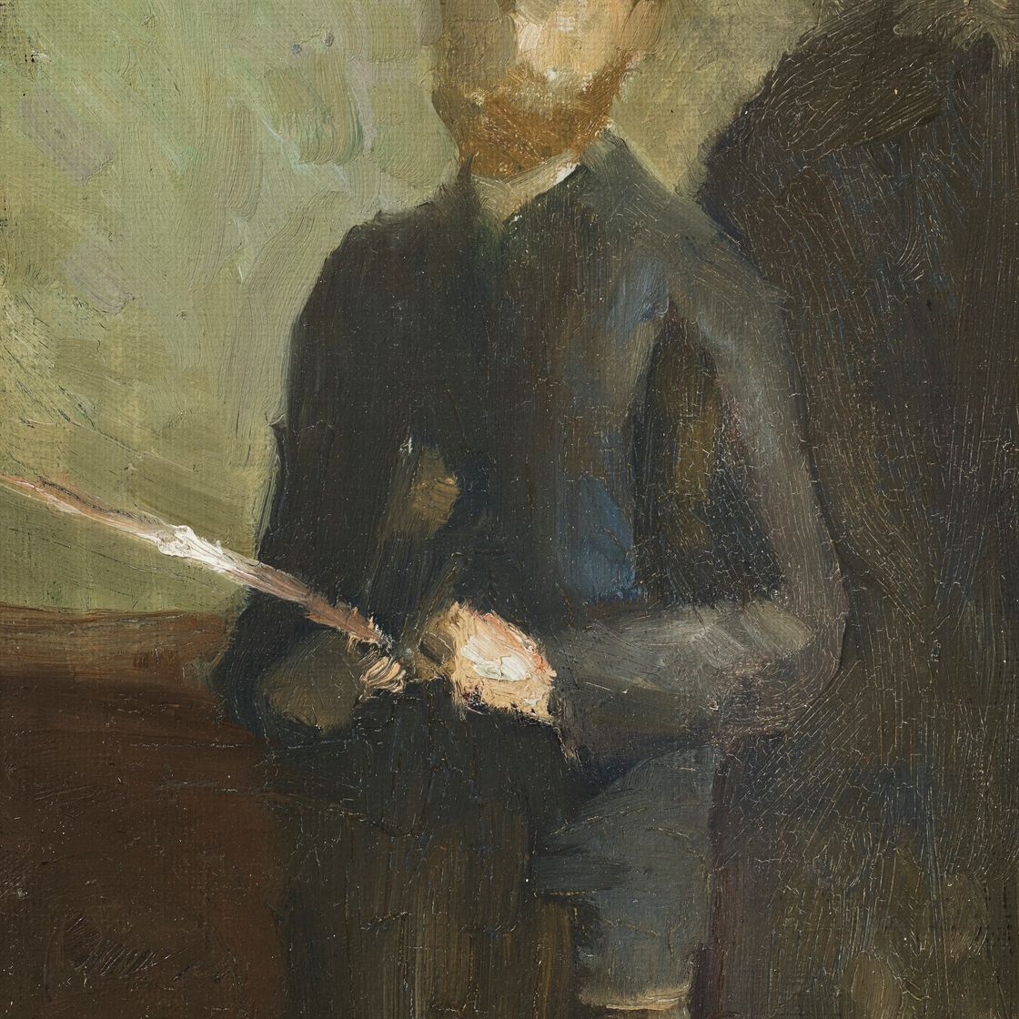 Edouard Vuillard — Этюд для "Автопортрета из войны", изображение 1