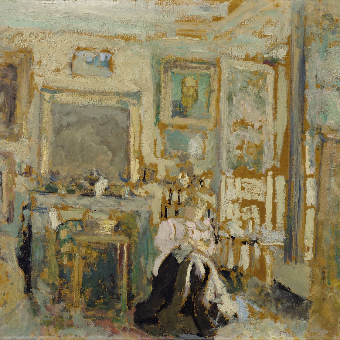 Edouard Vuillard — Женщина-помощник в поисках сокровищ