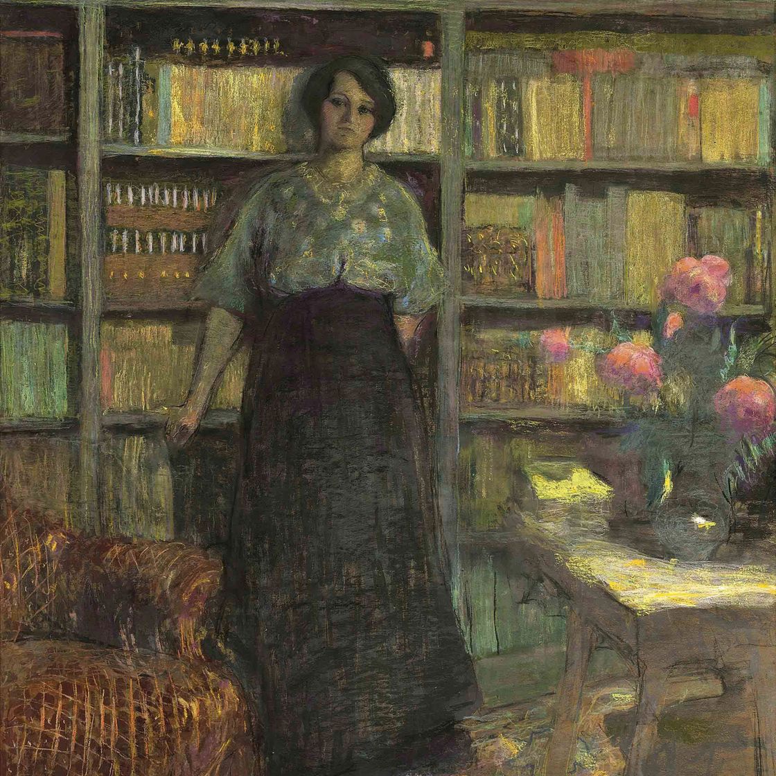 Edouard Vuillard — Портрет мадемуазель Жаклин Фонтейн, этюд