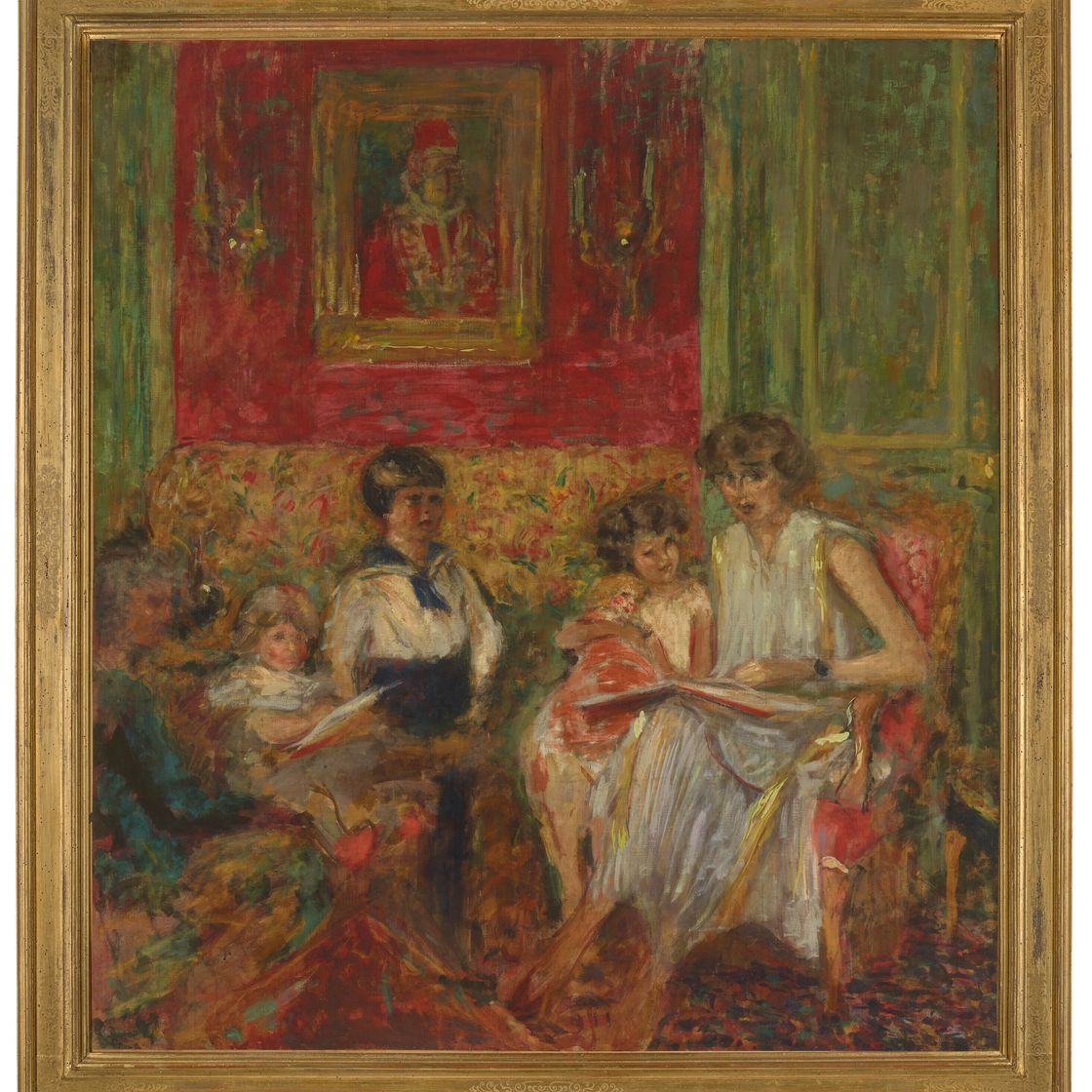 Edouard Vuillard — Мадам Жан Блох и ее дети, изображение 2