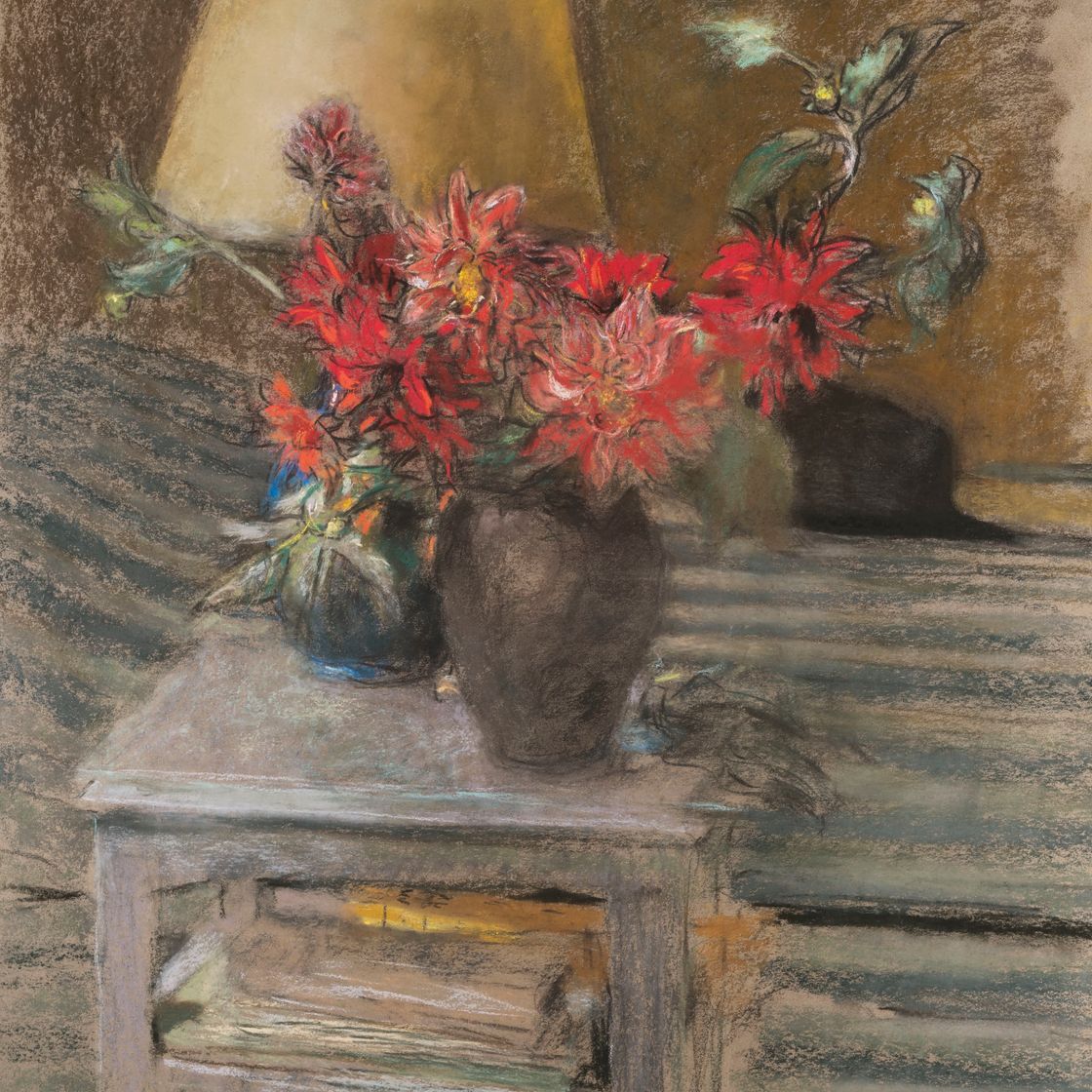 Edouard Vuillard — Цветы на столе