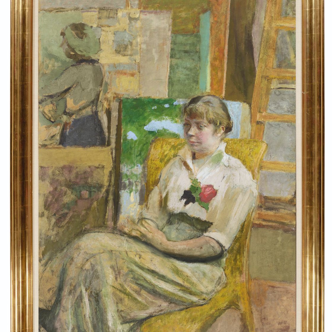 Edouard Vuillard — Модель а-ля роза, изображение 2