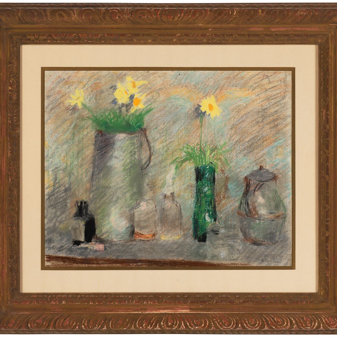 Edouard Vuillard — "Смерть природы среди цветов и ягодиц" (прямая сторона); "Этюд академии для человека" (оборотная сторона), изображение 3