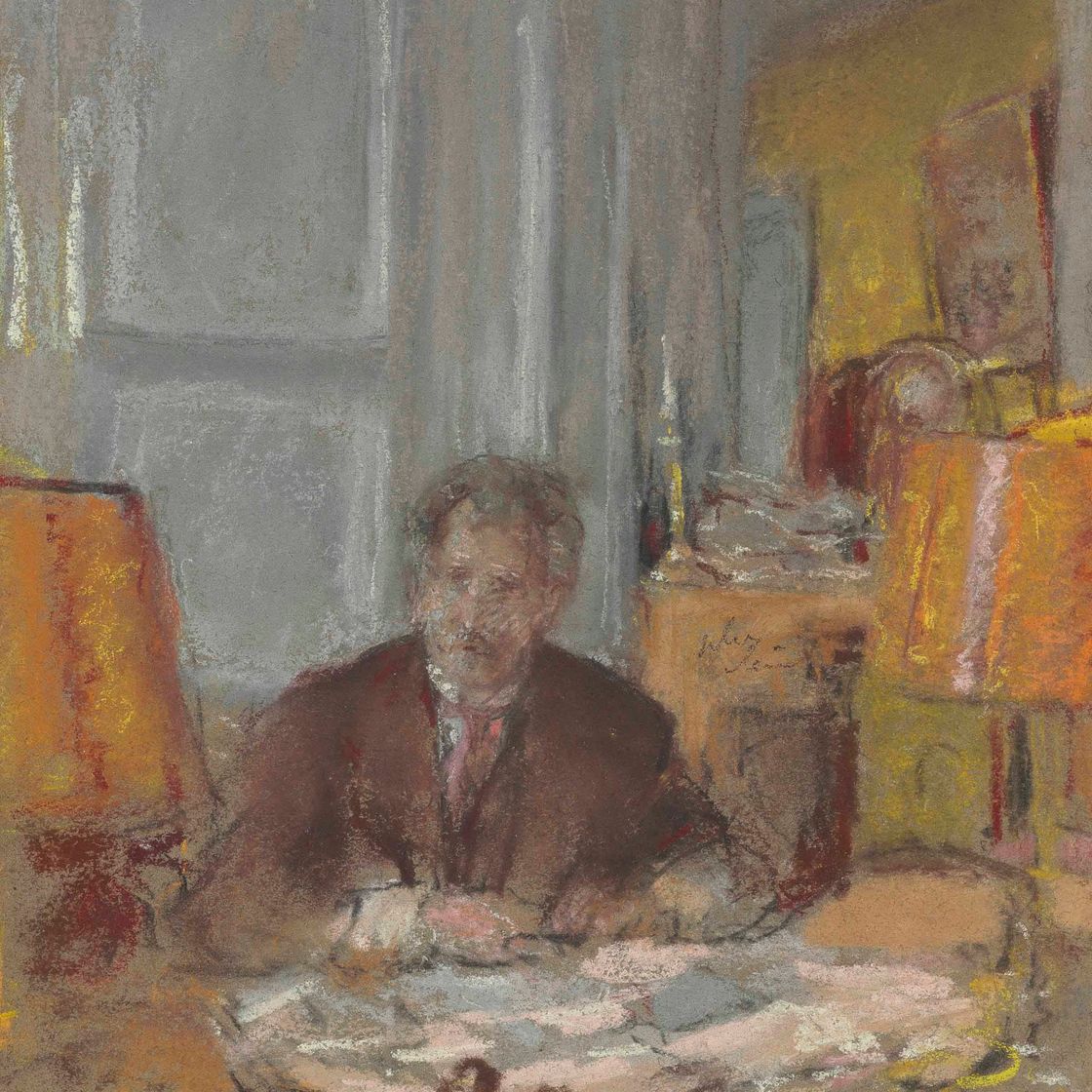 Edouard Vuillard — Портрет Филиппа Бертло