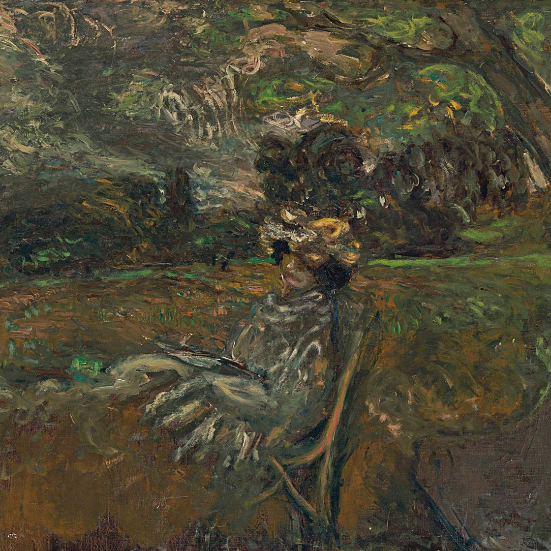 Edouard Vuillard — Мадам Хессель, спящая на солнце.