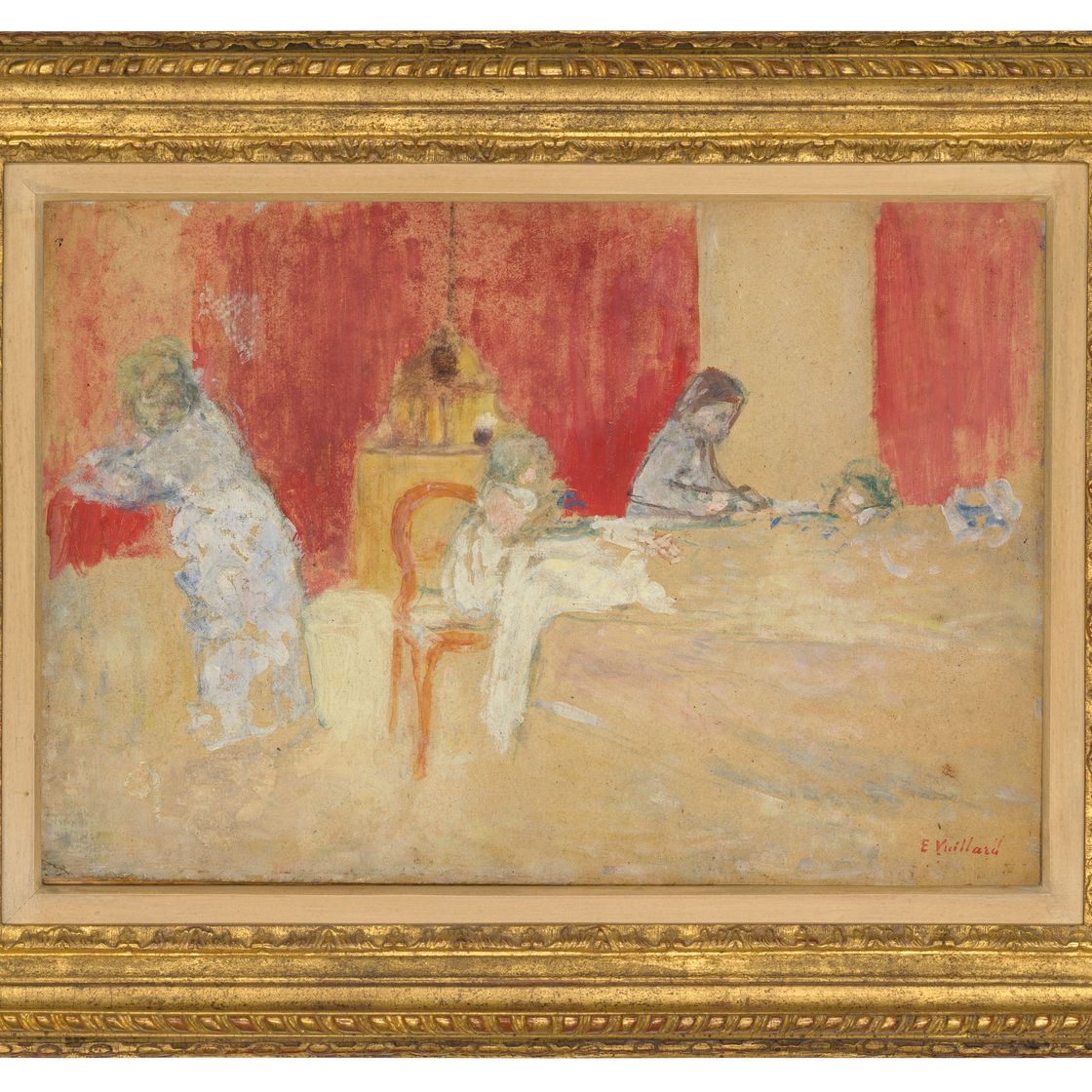 Edouard Vuillard — Дети за русским столом, изображение 2