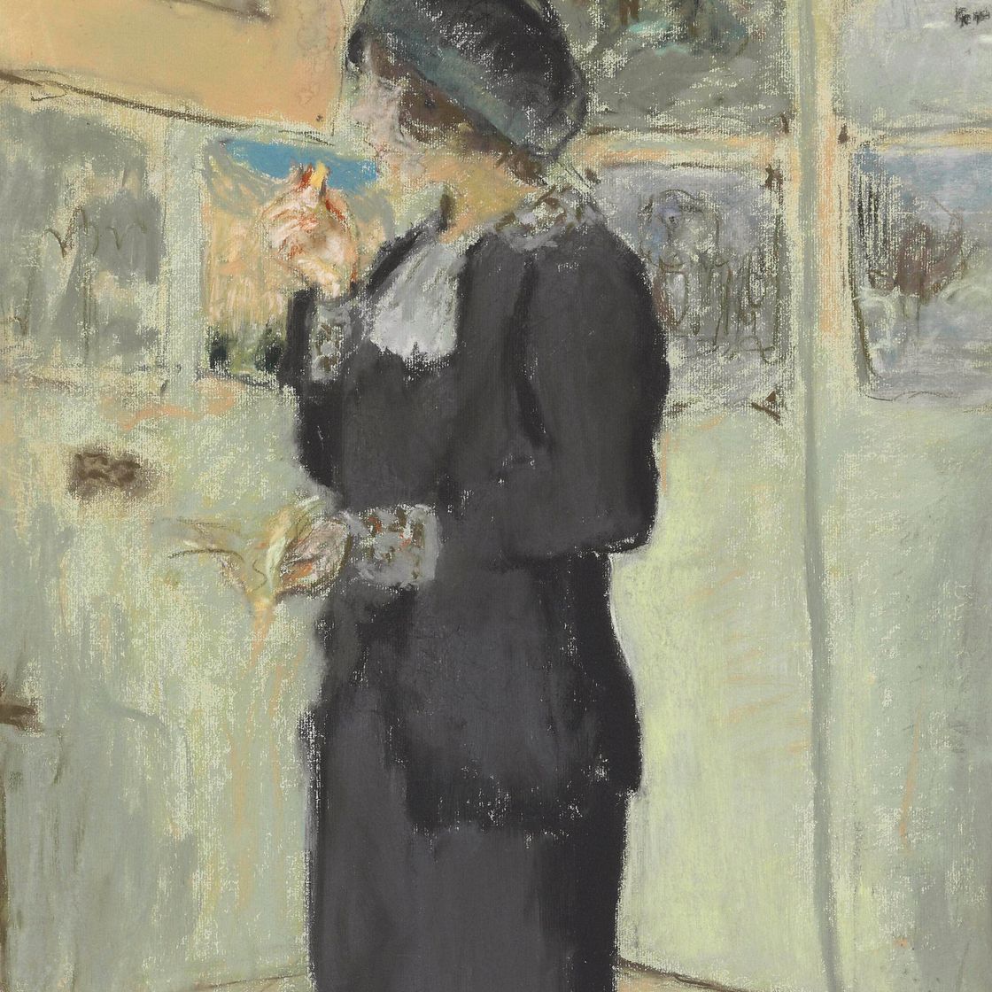 Edouard Vuillard — Люси Белин с печеньем
