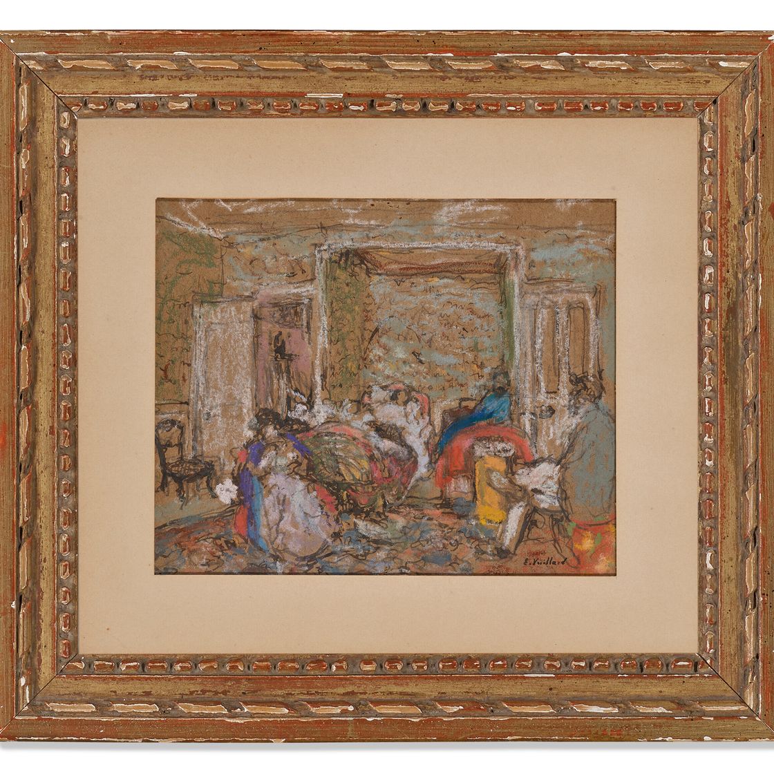 Edouard Vuillard — Комната в Амфревиле, мадам Хессель суфранте, изображение 4