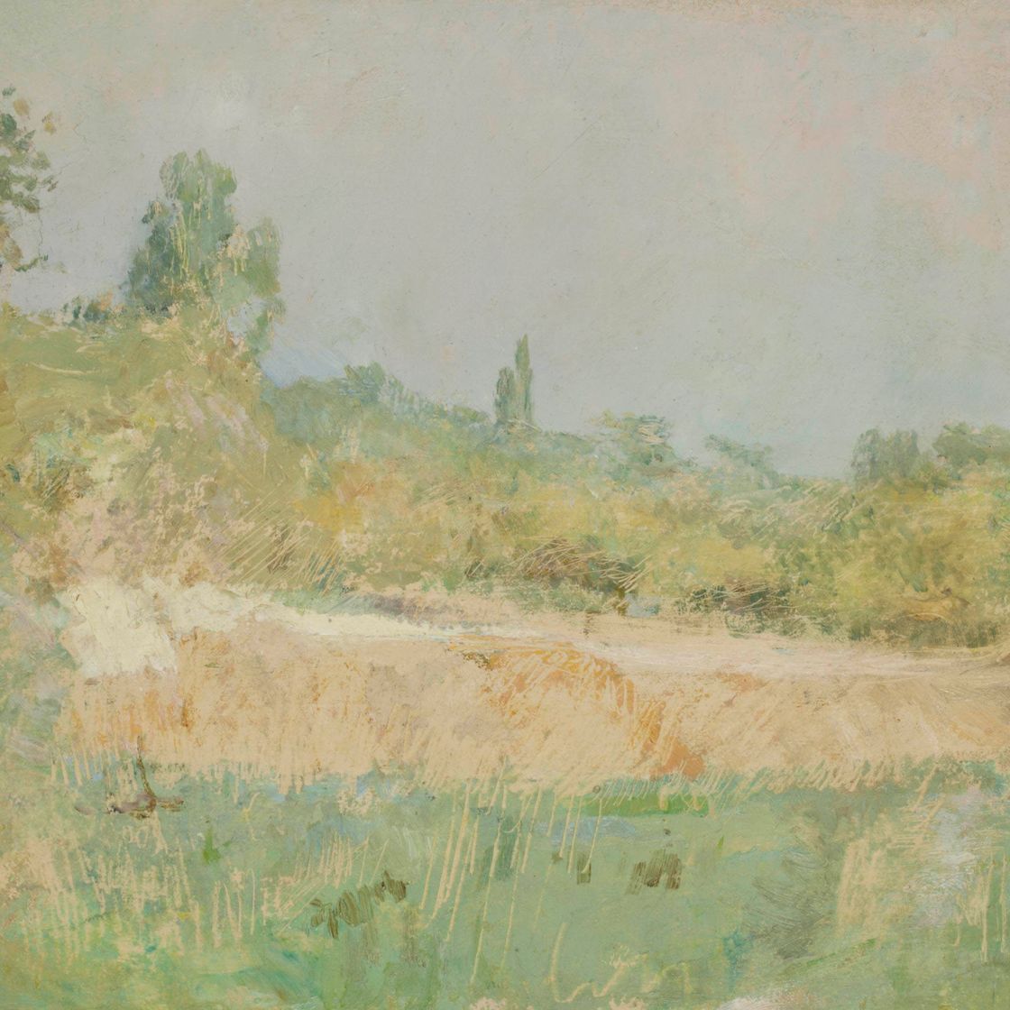 Edouard Vuillard — Пейсаж, Иль-де-Франс